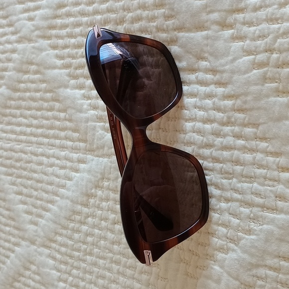 🆕 Rag & Bone Cat Eye Brown Horn Sunglasses - Picture 2 of 10
